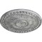 Ekena Millwork Foster Ceiling Medallion (Fits Canopies up to 5 5/8"), 19 1/8"OD x 1"P, Ultra Pure White Crackle CM19FOUWC - alternate 4